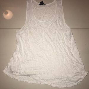 White tank top